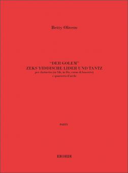 Der Golem zeks Yiddishe Lider Un Tanz' 