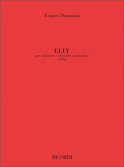 Elly, per Clarinetto, Violoncello e Pianoforte 