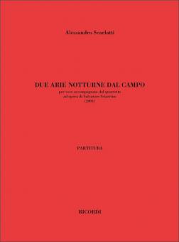Due Arie Notturne Dal Campo per Voce Accompagnata 