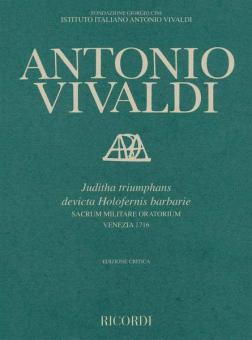 Juditha triumphans devicta Holofernis barbarie RV 644 