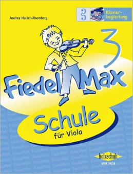 Fiedel-Max für Viola 3 - Klavierbegleitung 