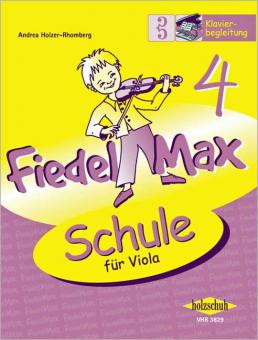 Fiedel-Max für Viola Band 4 - Klavierbegleitung 