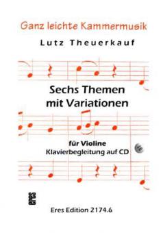 Sechs Themen mit Variationen (Violine) 