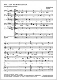 Nun komm, der Heiden Heiland 