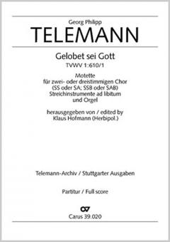 Gelobet sei Gott 