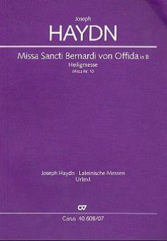 Missa Sancti Bernardi von Offida in B 