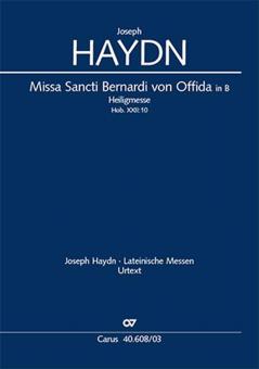 Missa Sancti Bernardi von Offida in B Standard