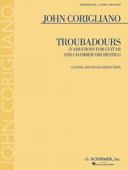 Troubadours For Guitar And Piano Reduction 