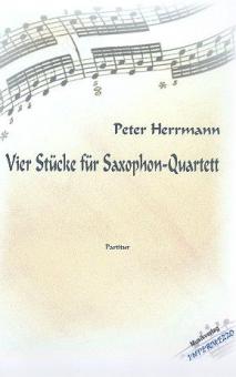Vier Stücke für Saxophonquartett 