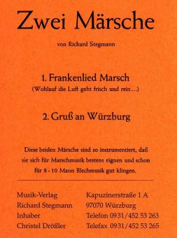 Gruß an Würzburg (Marsch) + Frankenlied-Marsch 