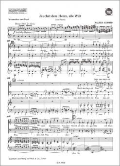 Jauchzet dem Herrn 