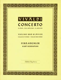 Konzert G-Dur op. 3/3 