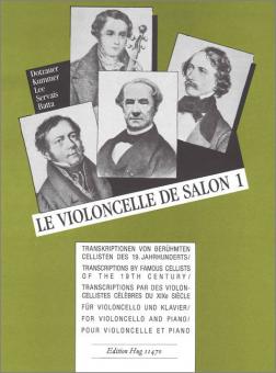 Le Violoncelle de salon Vol. 1 