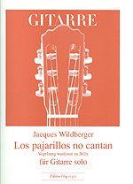 Pajarillos no cantan 