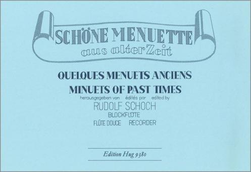 Schöne Menuette aus alter Zeit 
