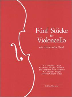 5 Stücke für Cello 