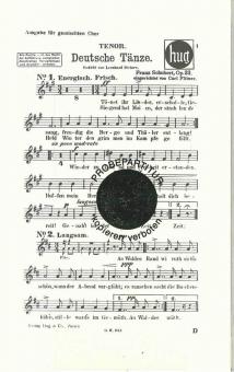 Deutsche Tänze 