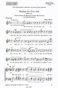 Machet die Tore weit 