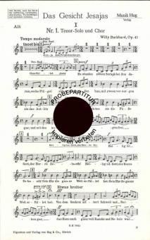 Gesicht Jesajas op. 41 