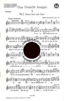 Gesicht Jesajas op. 41 