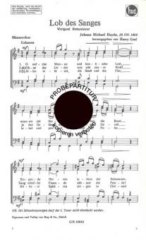 Lob des Sanges 