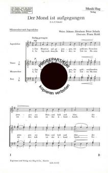 Mond ist aufgegangen 