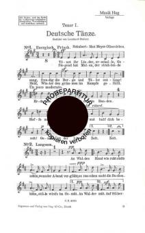 Deutsche Tänze 