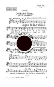 Deutsche Tänze 