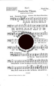 Deutsche Tänze 