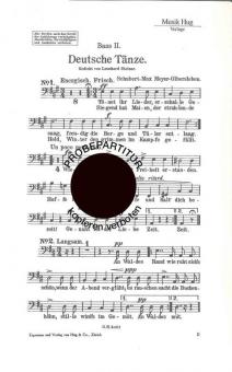 Deutsche Tänze 
