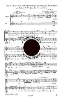 Wir eilen mit schwachen doch 