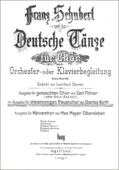 Deutsche Tänze 