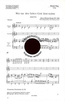 Wer nur den lieben Gott lässt 