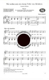Wir wollen sein ein einzig 