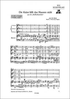 Katze lässt das Mausen 