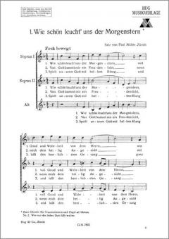 Wie schön leuchtet der Morgens 