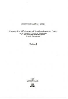 Konzert in D-Dur BWV 1064 