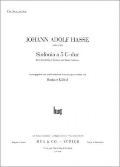Sinfonia a 5 G-Dur 