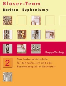 Bläser-Team Band 2 für Bariton / Euphonium (Bassschlüssel) 
