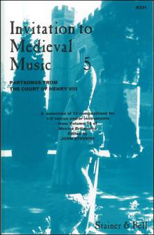 Invitation To Medieval Music Book 5 