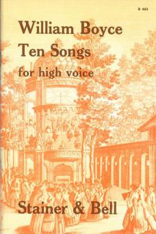 Ten Songs for High Voice 