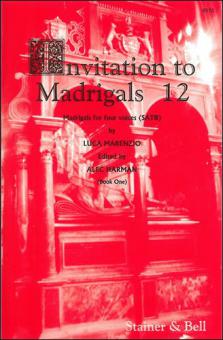 Invitation To Madrigals Book 12 