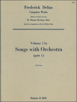 Songs With Orchestra 