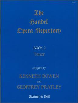 The Handel Opera Repertory Book 2 