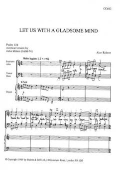 Let Us With A Gladsome Mind 