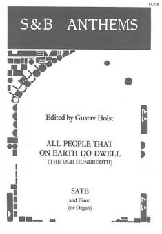 All People That On Earth Do Dwell 