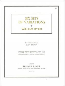 Six Sets of Variations from Musica Britannica 