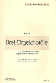 Drei Orgelchoräle 
