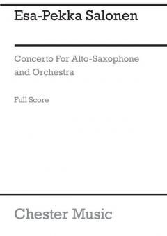 Concerto for Alto Saxophone and Orchestra 