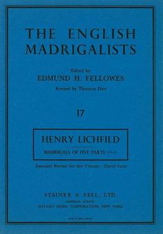 First Set Of Madrigals Of Five Parts 